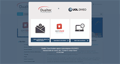 Desktop Screenshot of dualtec.com.br