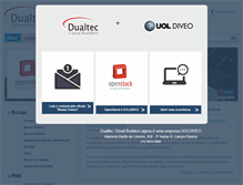 Tablet Screenshot of dualtec.com.br