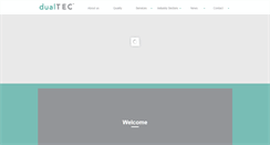 Desktop Screenshot of dualtec.co.uk